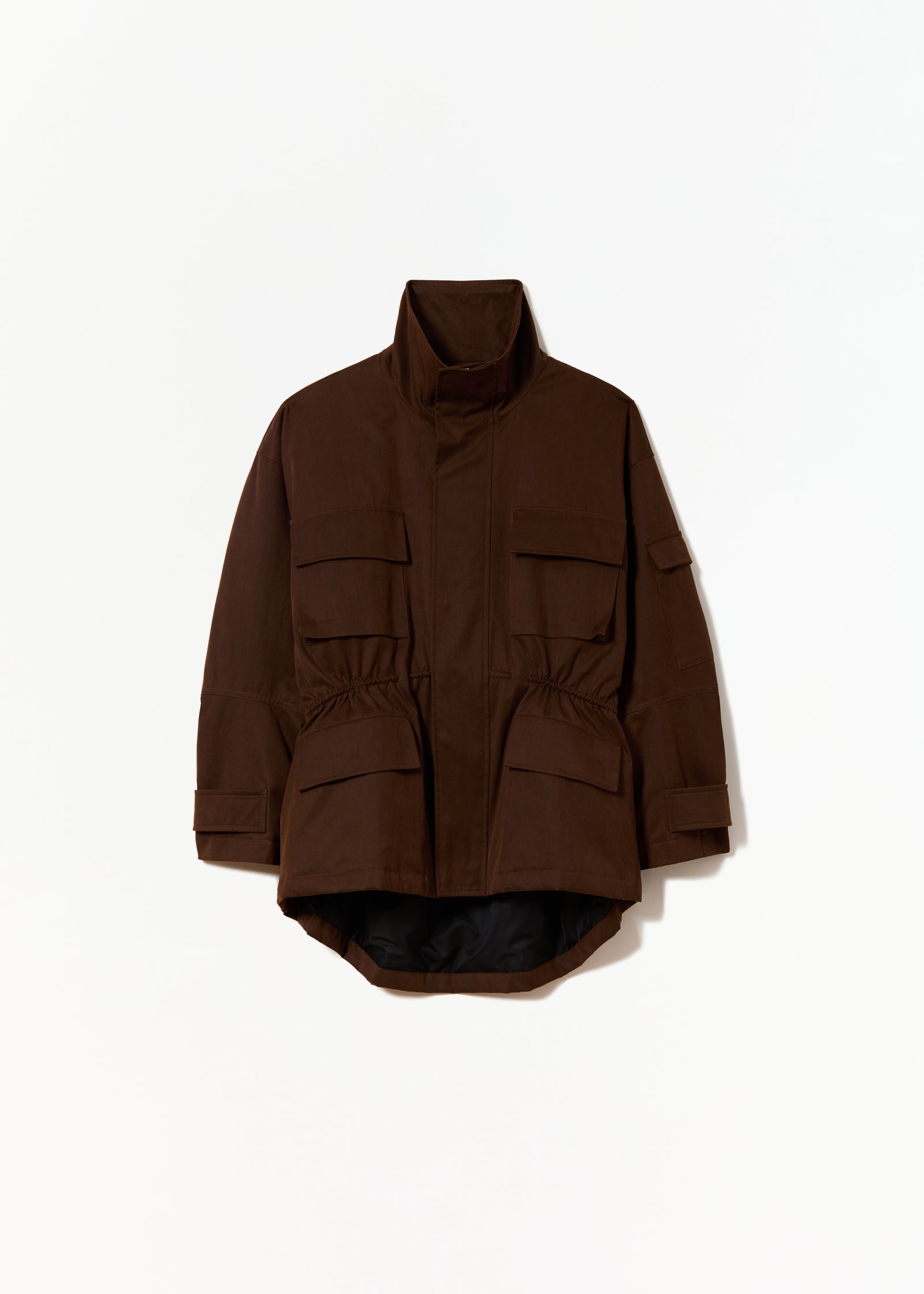 COTTON TWILL CARGO JACKET