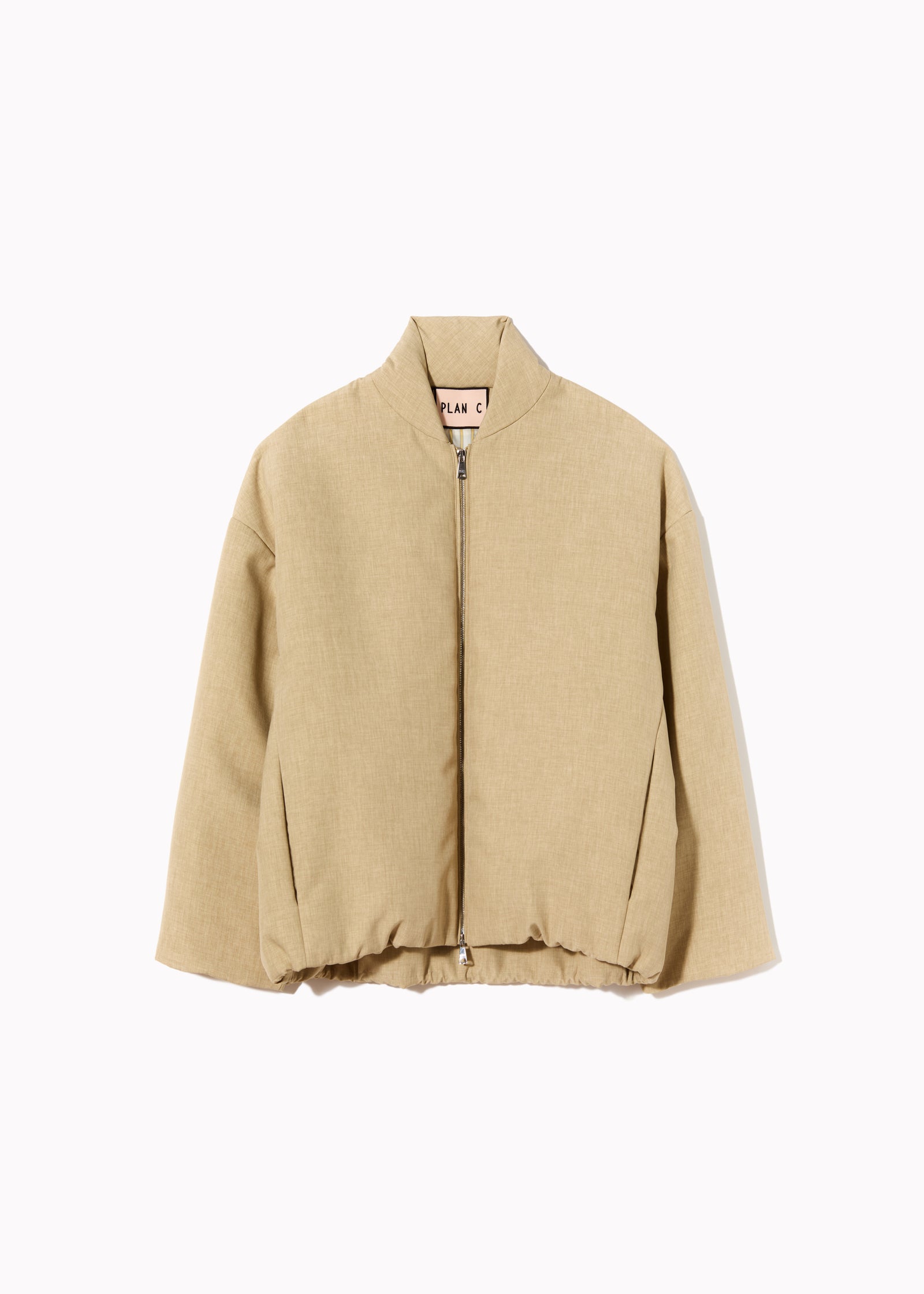 MELANGE YELLOW SAIA BOMBER JACKET