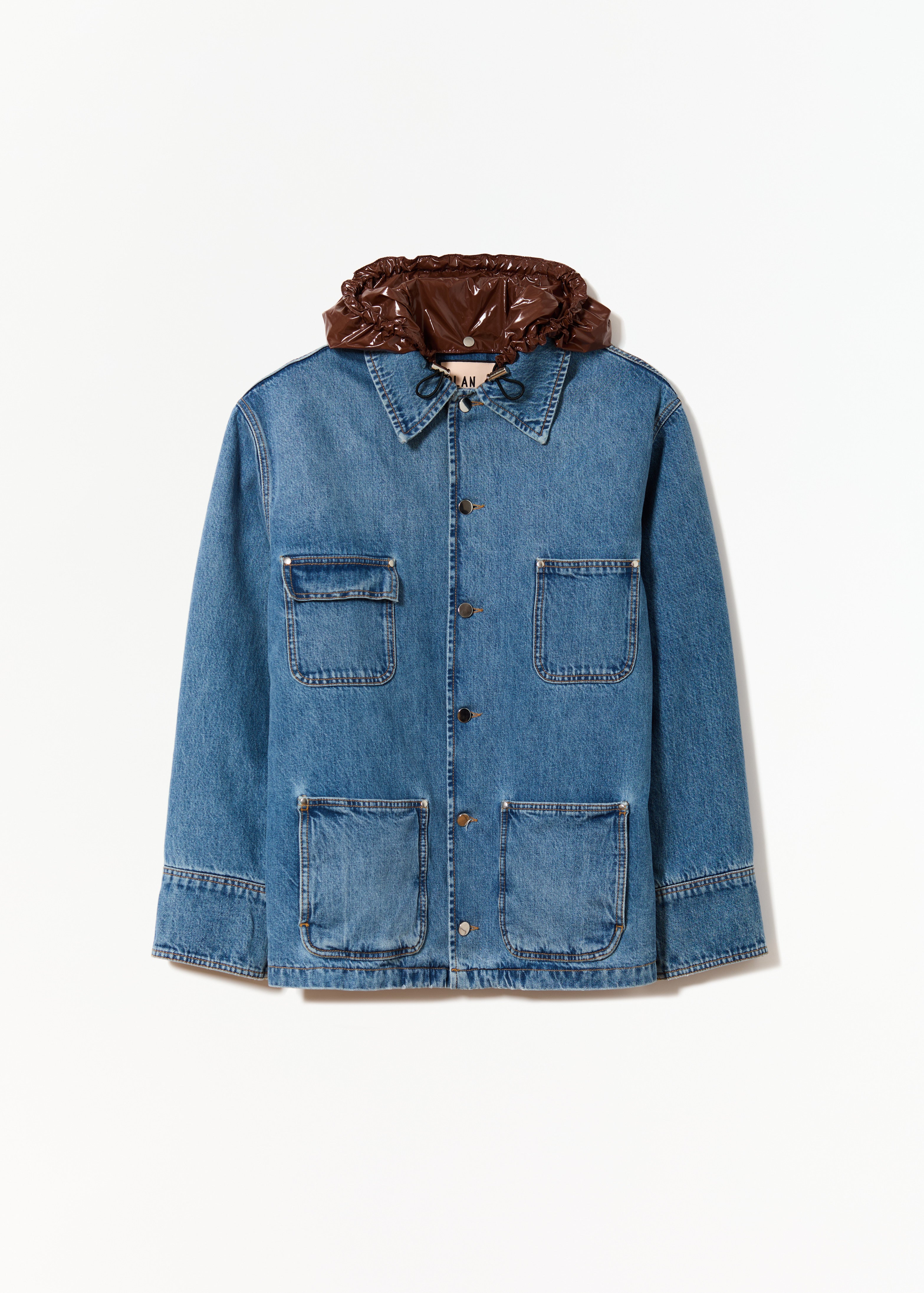 PADDED DENIM JACKET