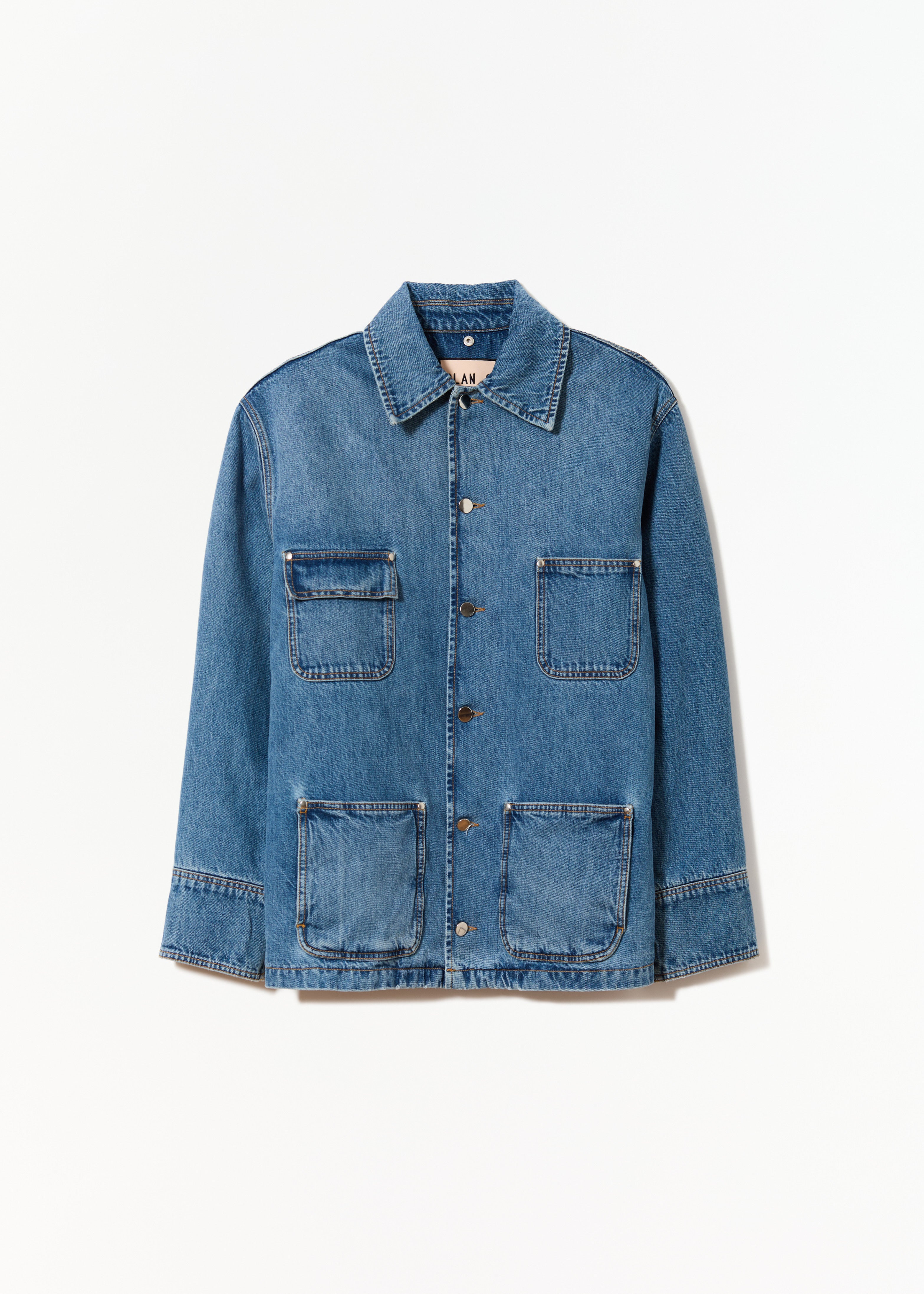 PADDED DENIM JACKET