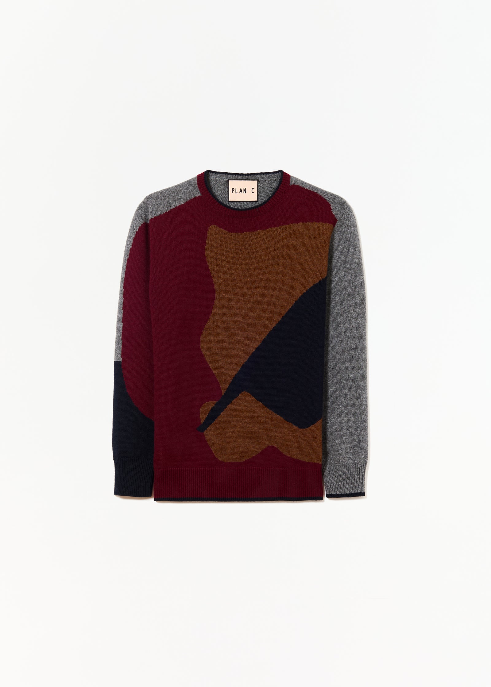 MULTICOLOR CREW NECK SWEATER