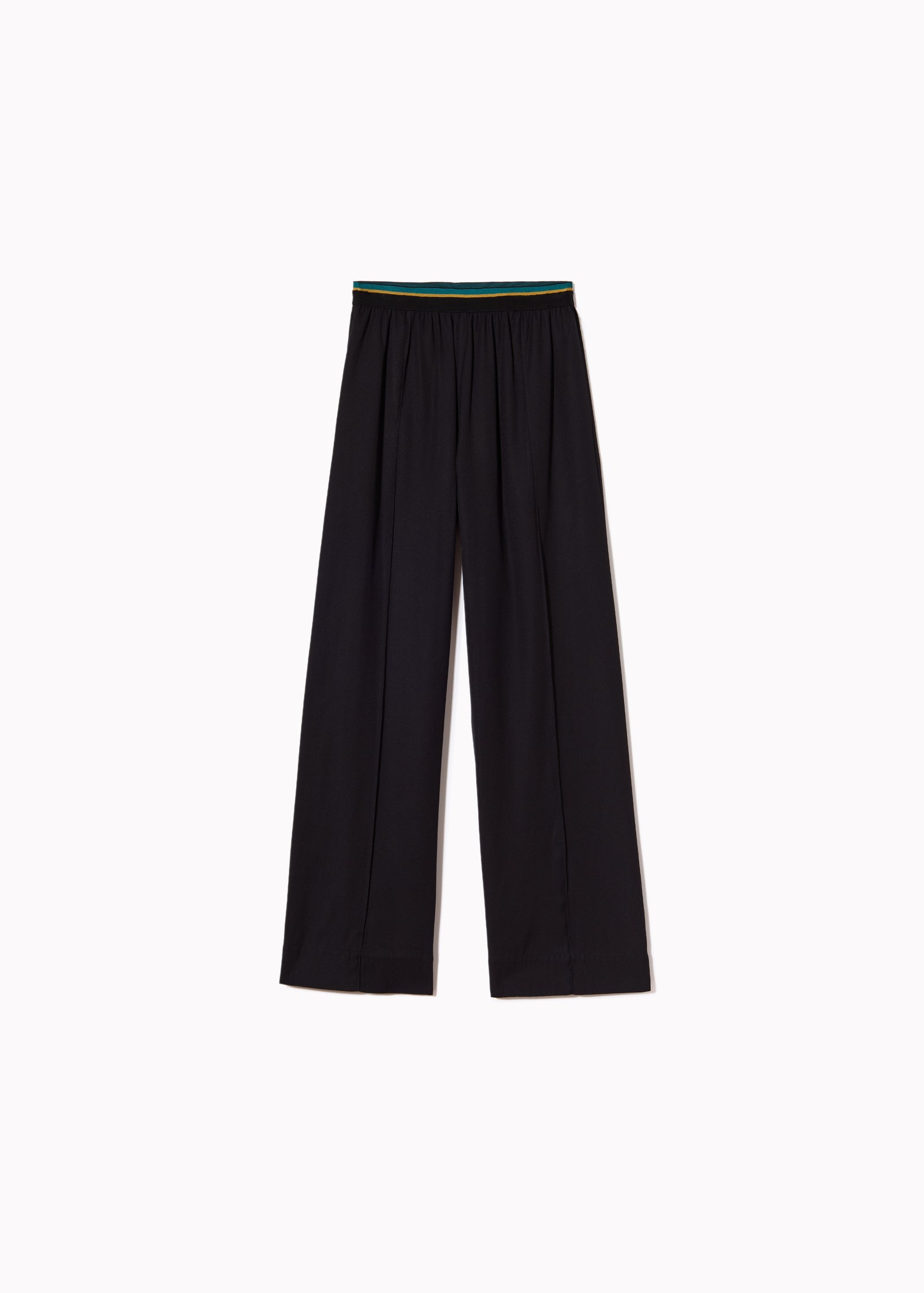 PANTALONI NERI IN ZIBELLINO