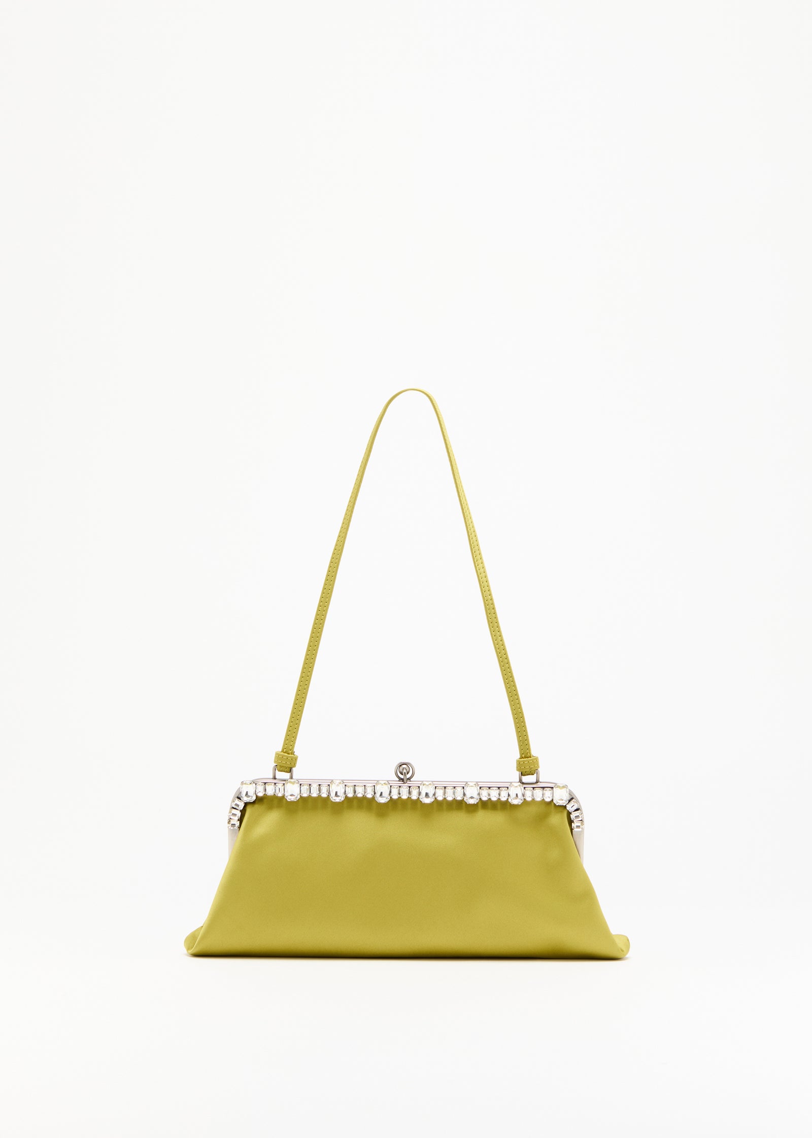 CITRON DUCHESSE CLUTCH WITH CRYSTALS