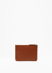 TOASTED LEATHER DOCUMENT HOLDER