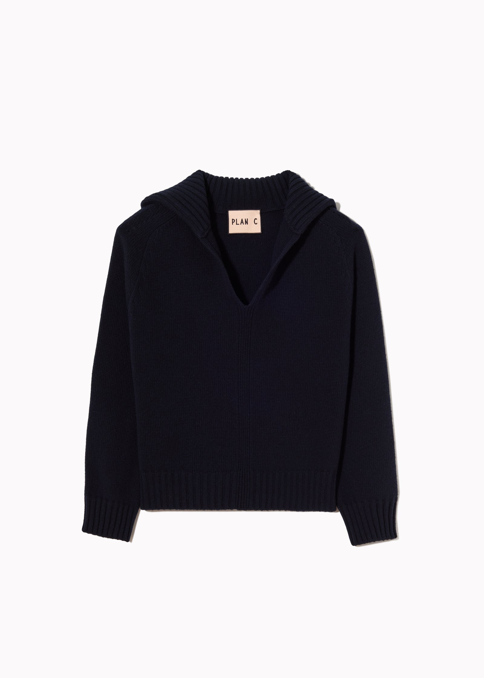 MAGLIONE A V DA MARINAIO IN LANA CASHMERE