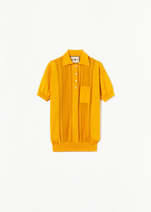 DANDELION KNITTED POLO SHIRT