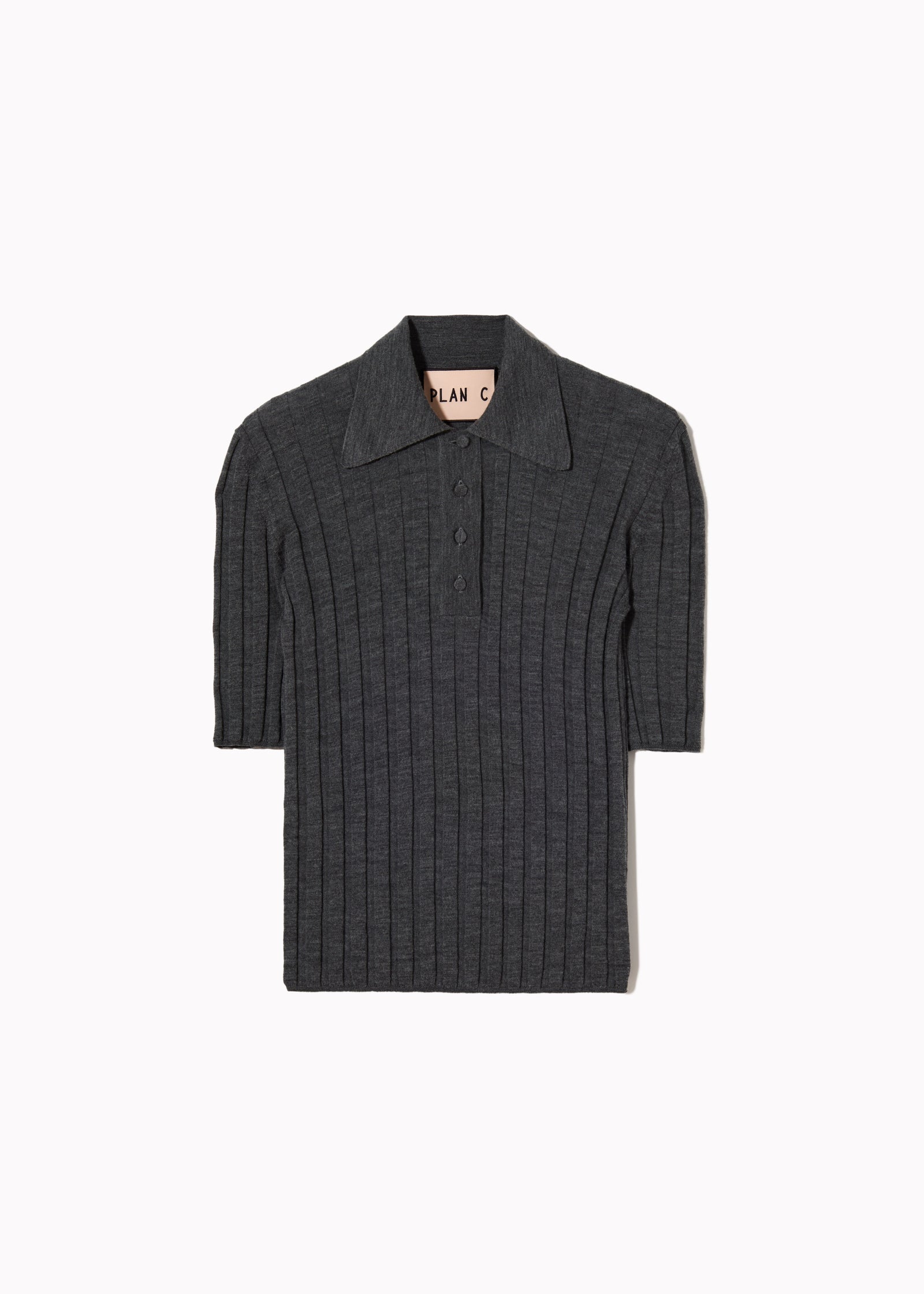 POLO IN MAGLIA A COSTE IN LANA