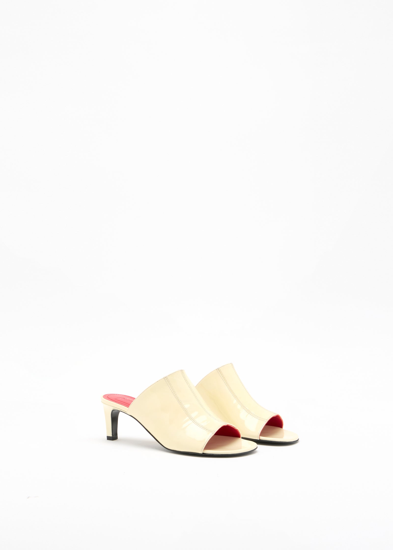 EGGNOG OPEN TOE MULES