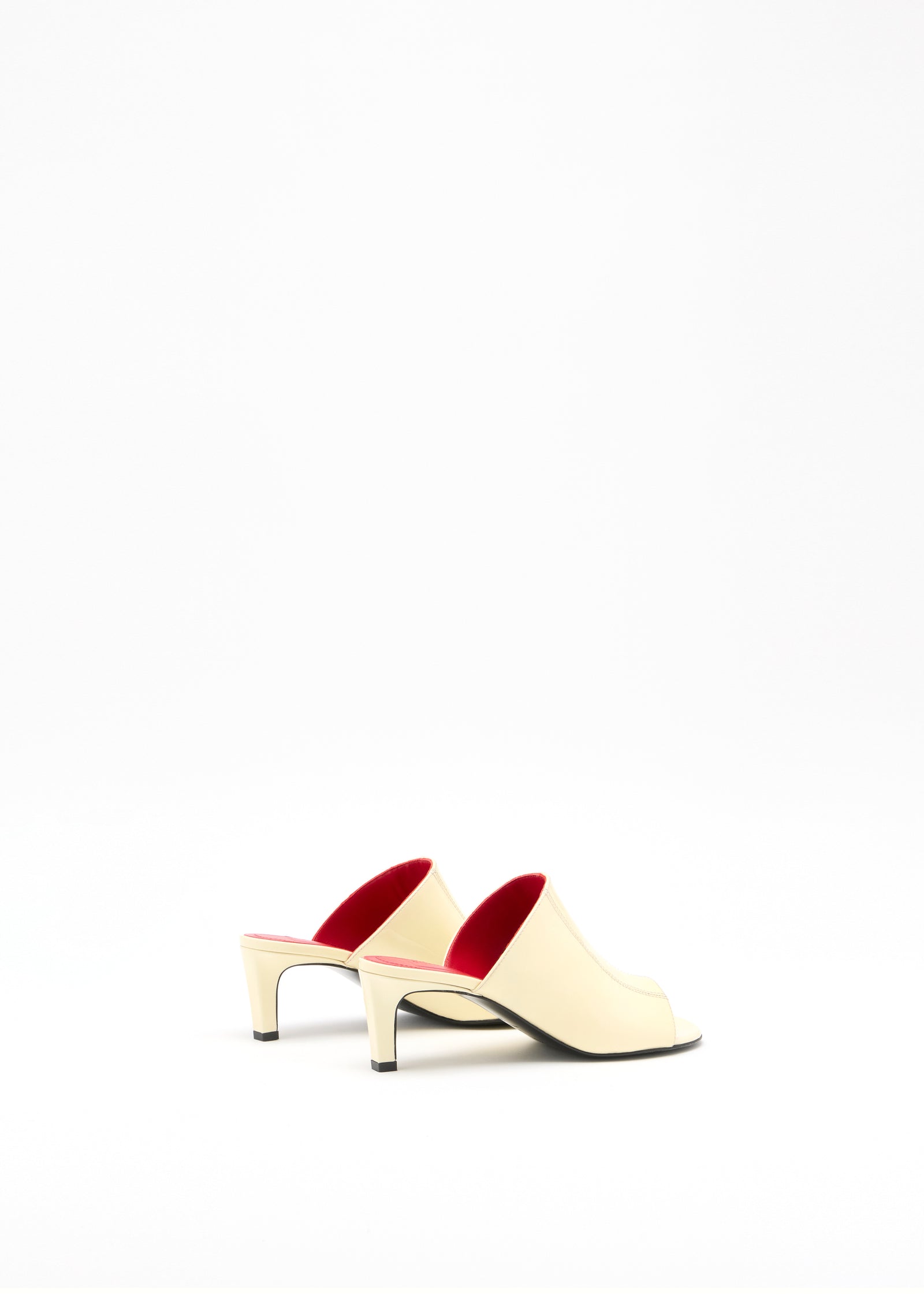 EGGNOG OPEN TOE MULES