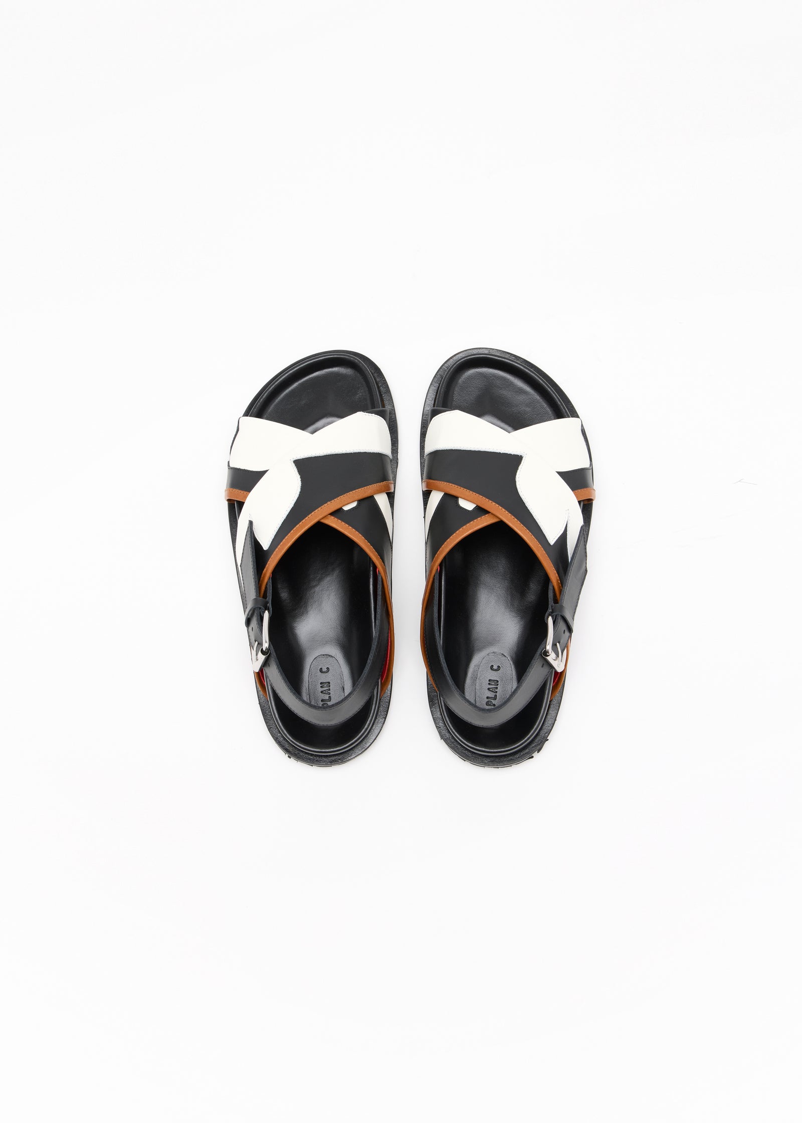 FUSSBETT NERO CON INTARSIO DI FIORI