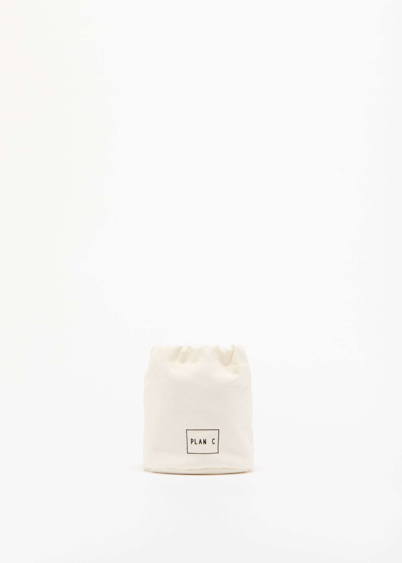 CANVAS DRAWSTRING BUCKET BAG