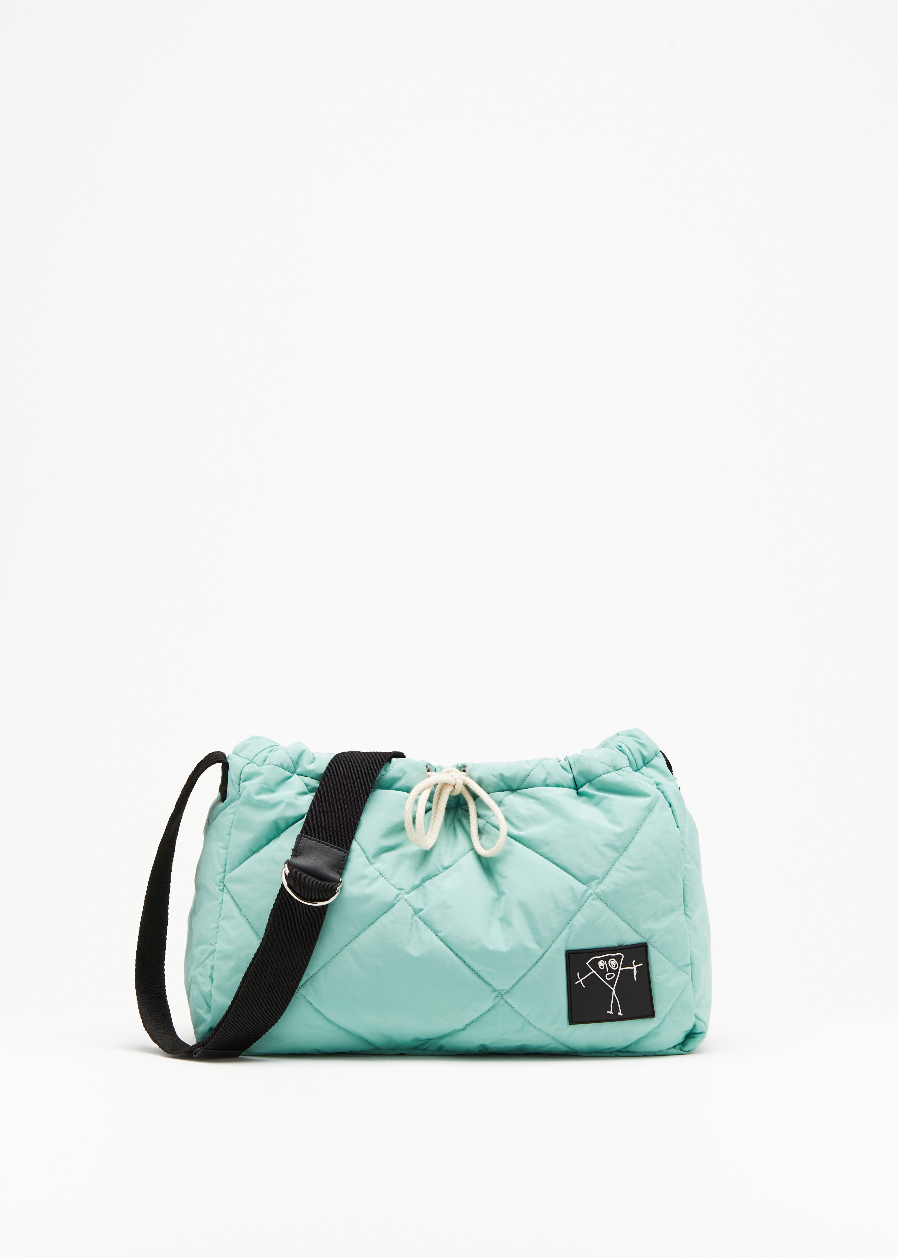 CLEAR WATER PADDED CROSSBODY BAG