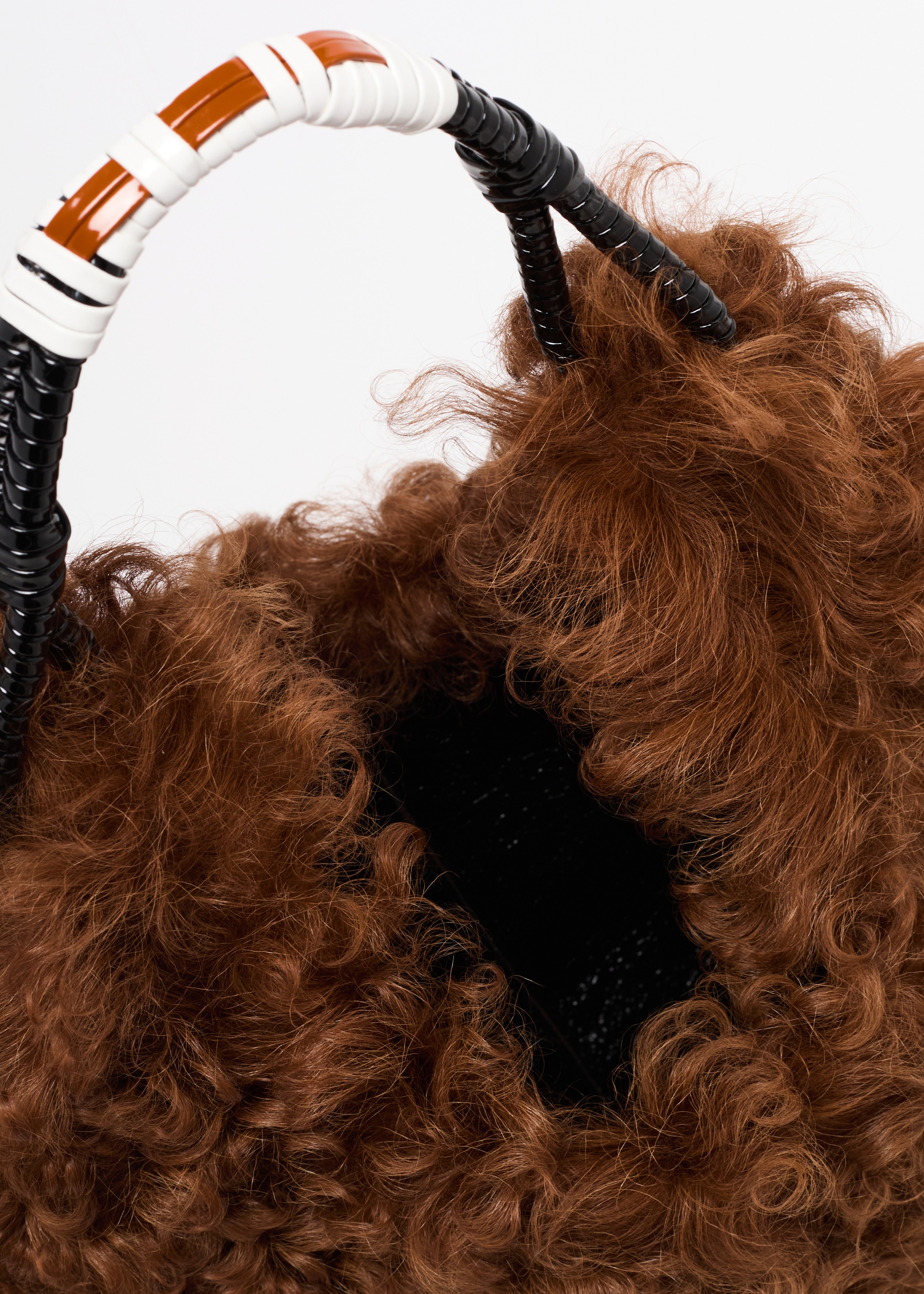 SHEARLING SHOPPER BAG