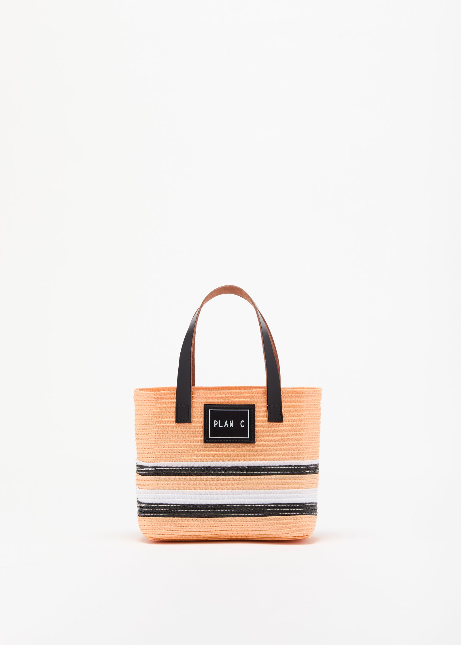 ORANGE WOVEN BAG