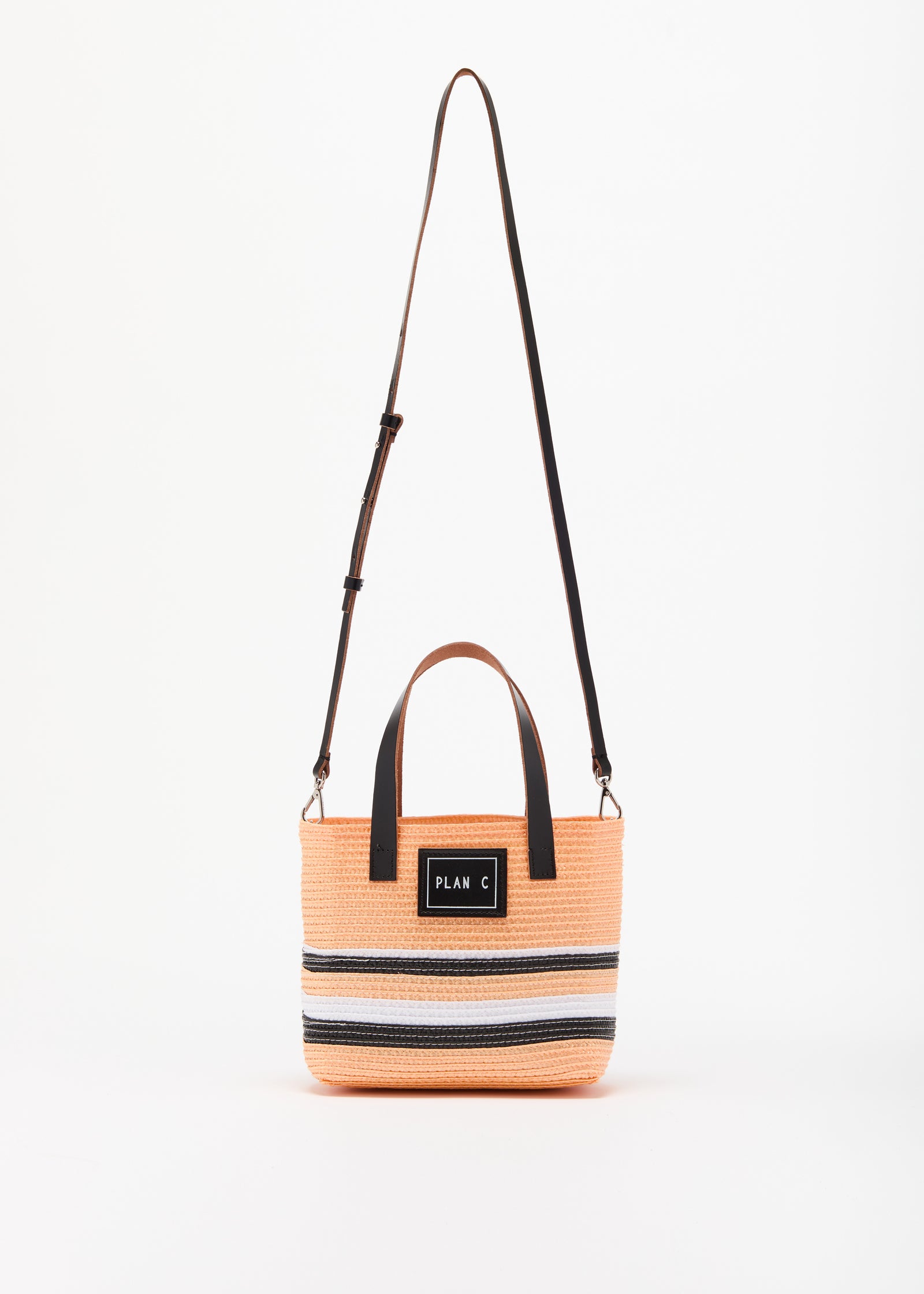 ORANGE WOVEN BAG