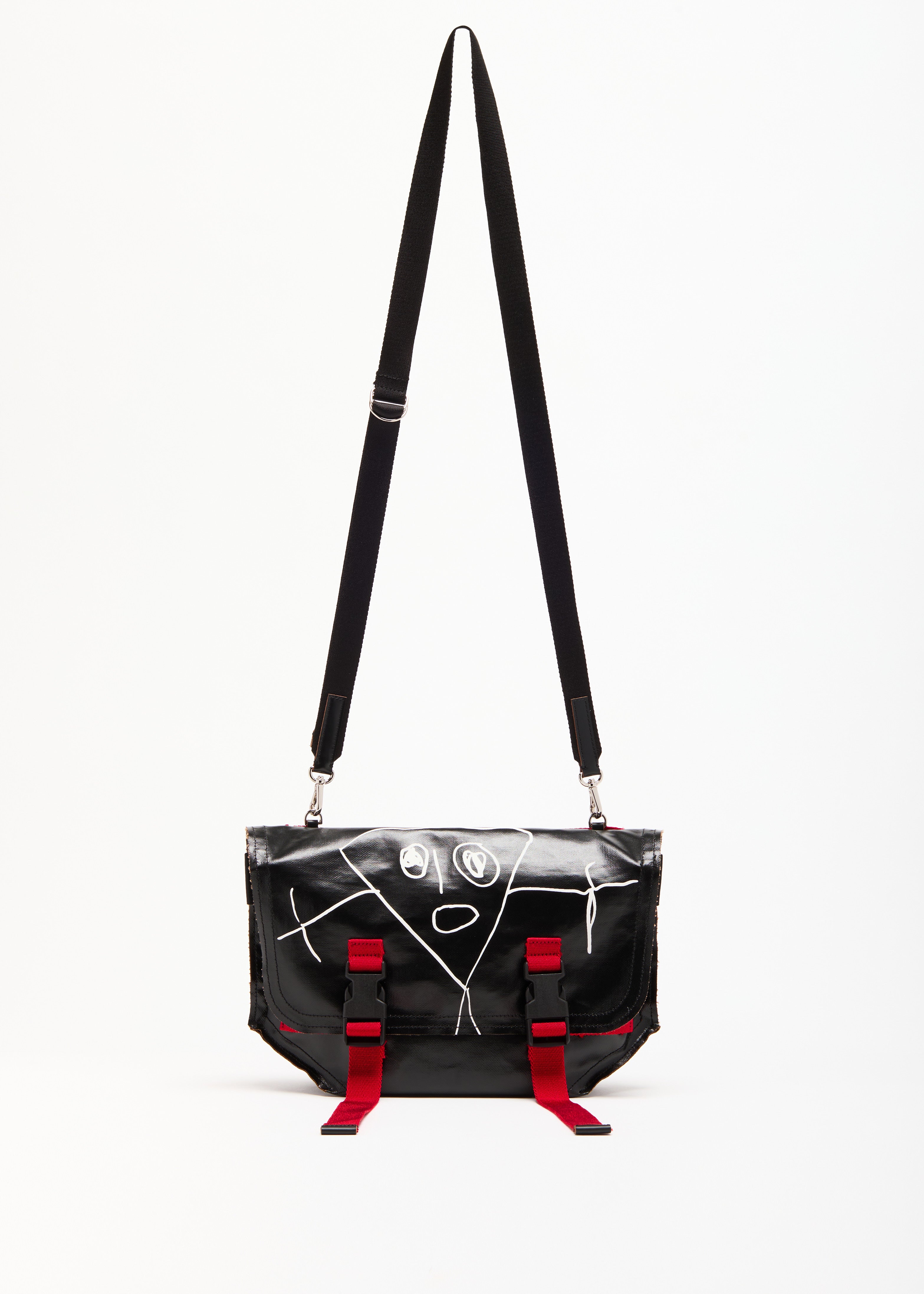 PILI AND BIANCA SMALL MESSENGER BAG