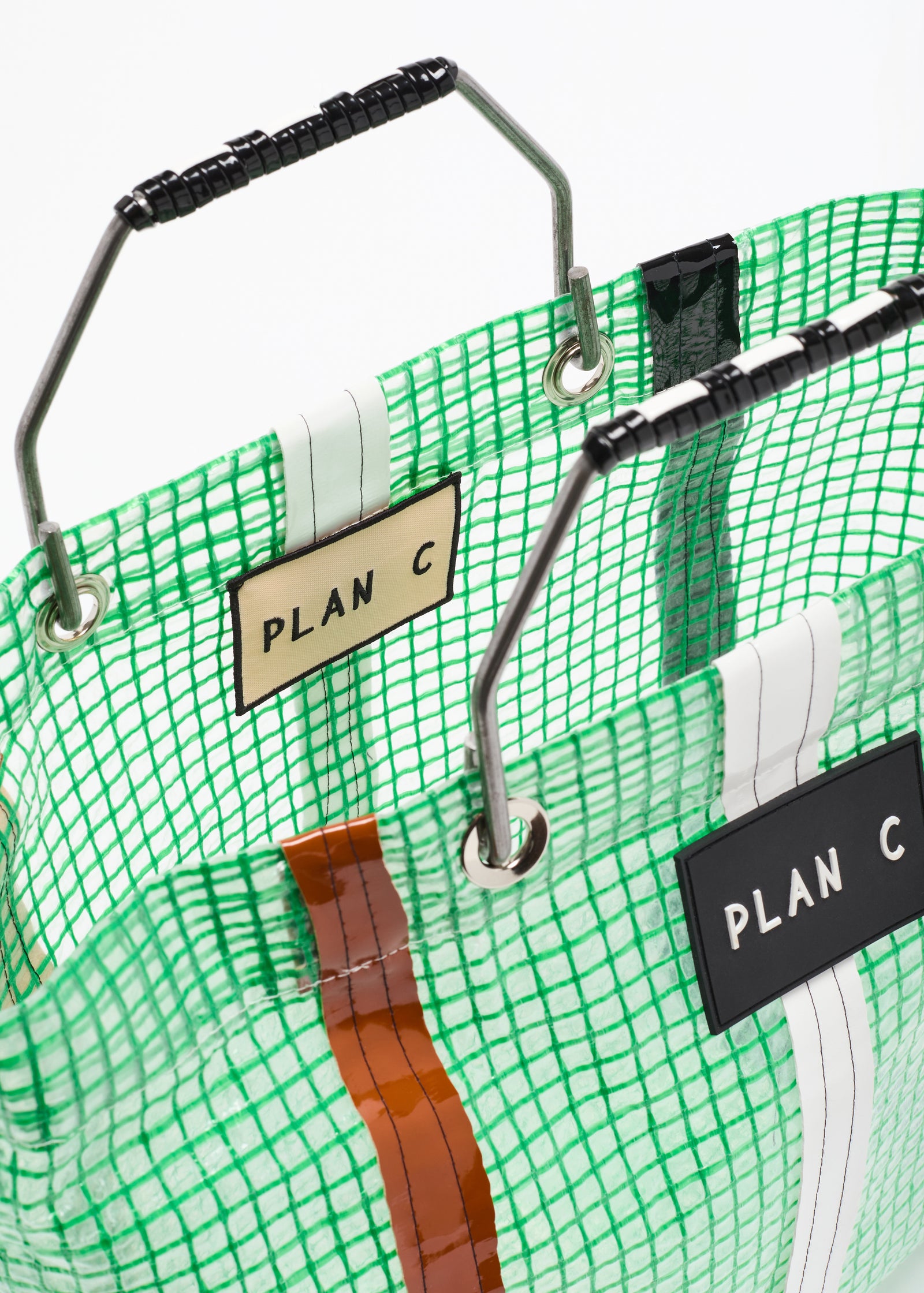 BORSA DA SPIAGGIA VERDE CERATA