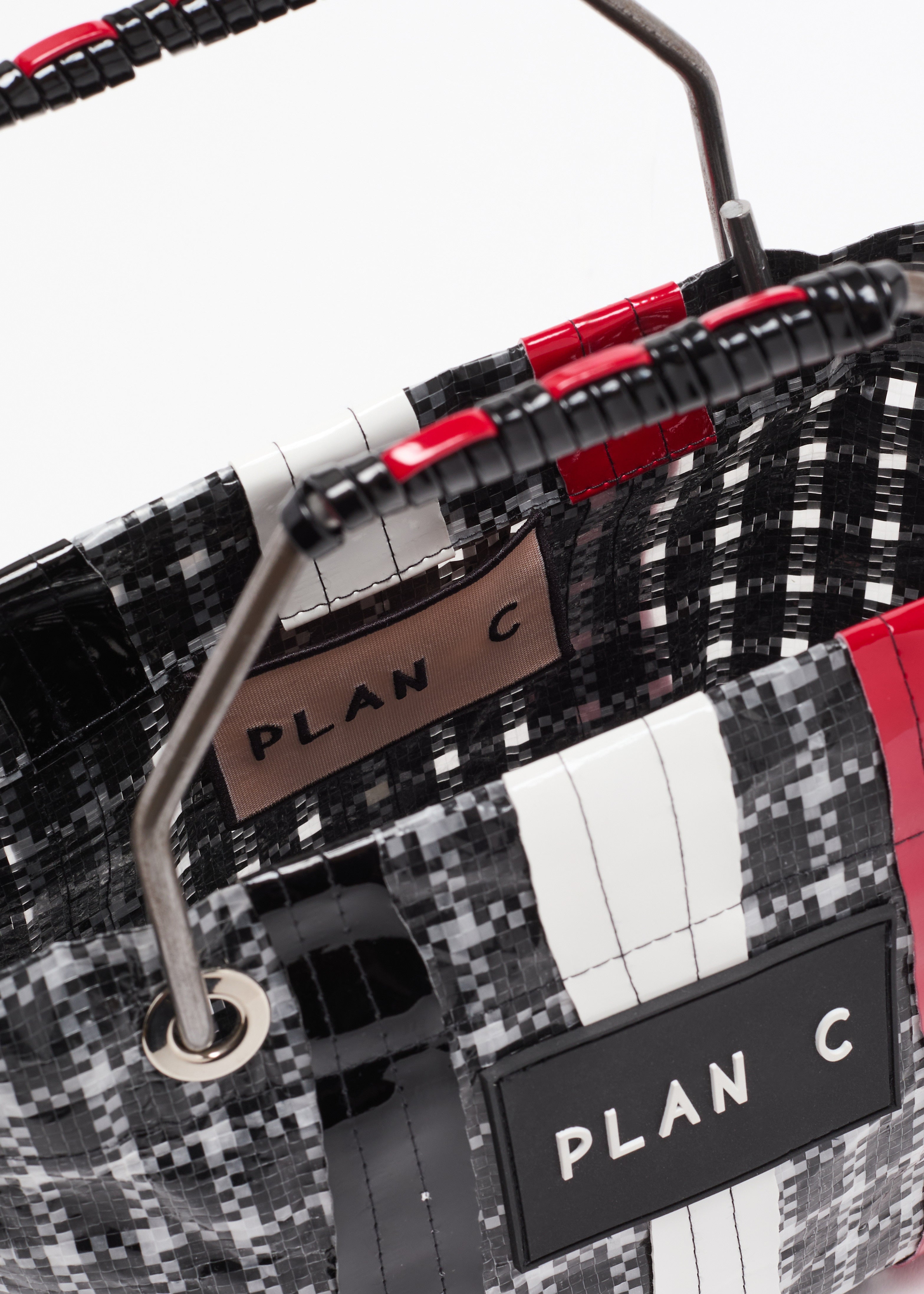 Mini Check Technical Tote - Plan C
