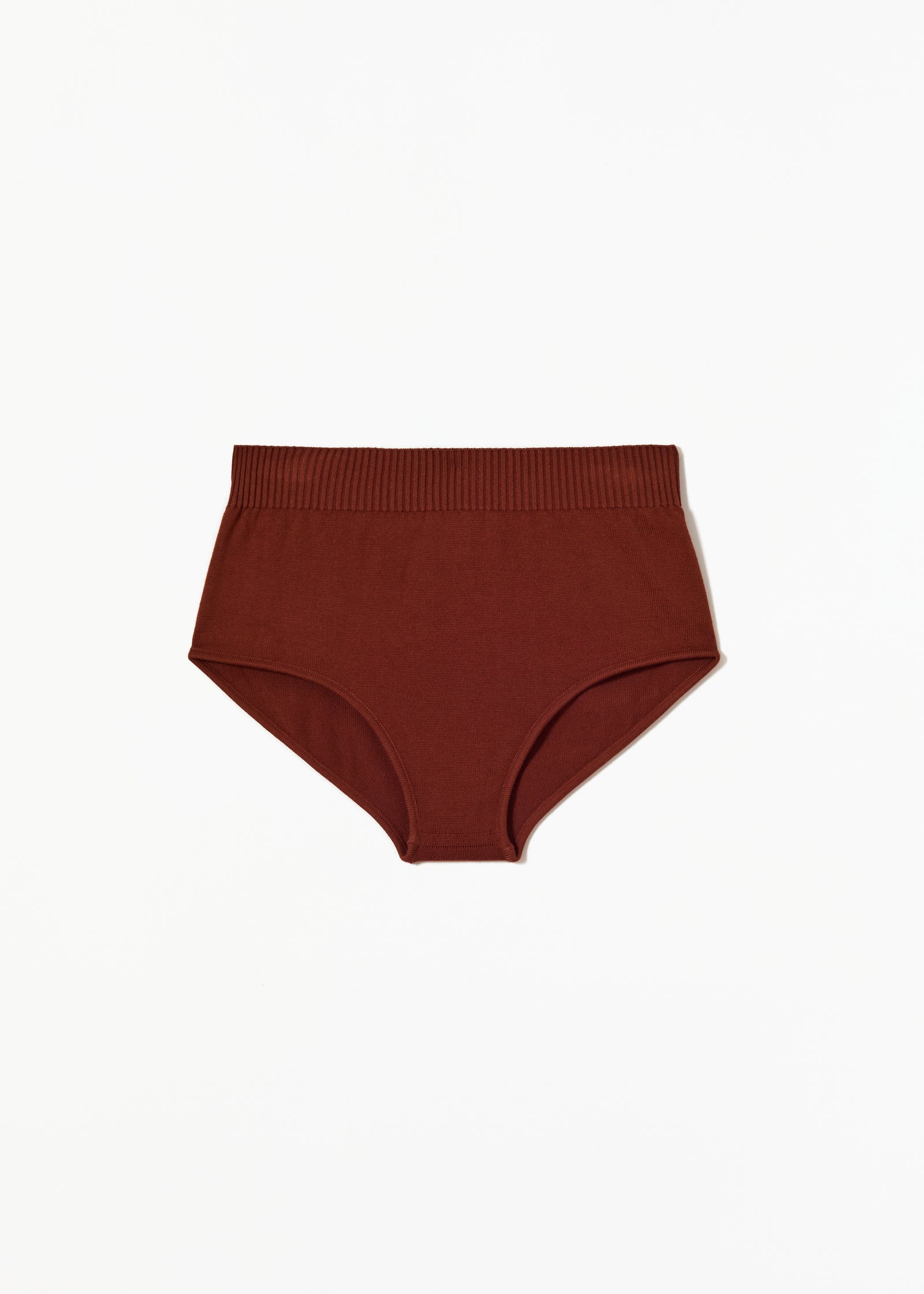 TOBACCO KNITTED BRIEFS