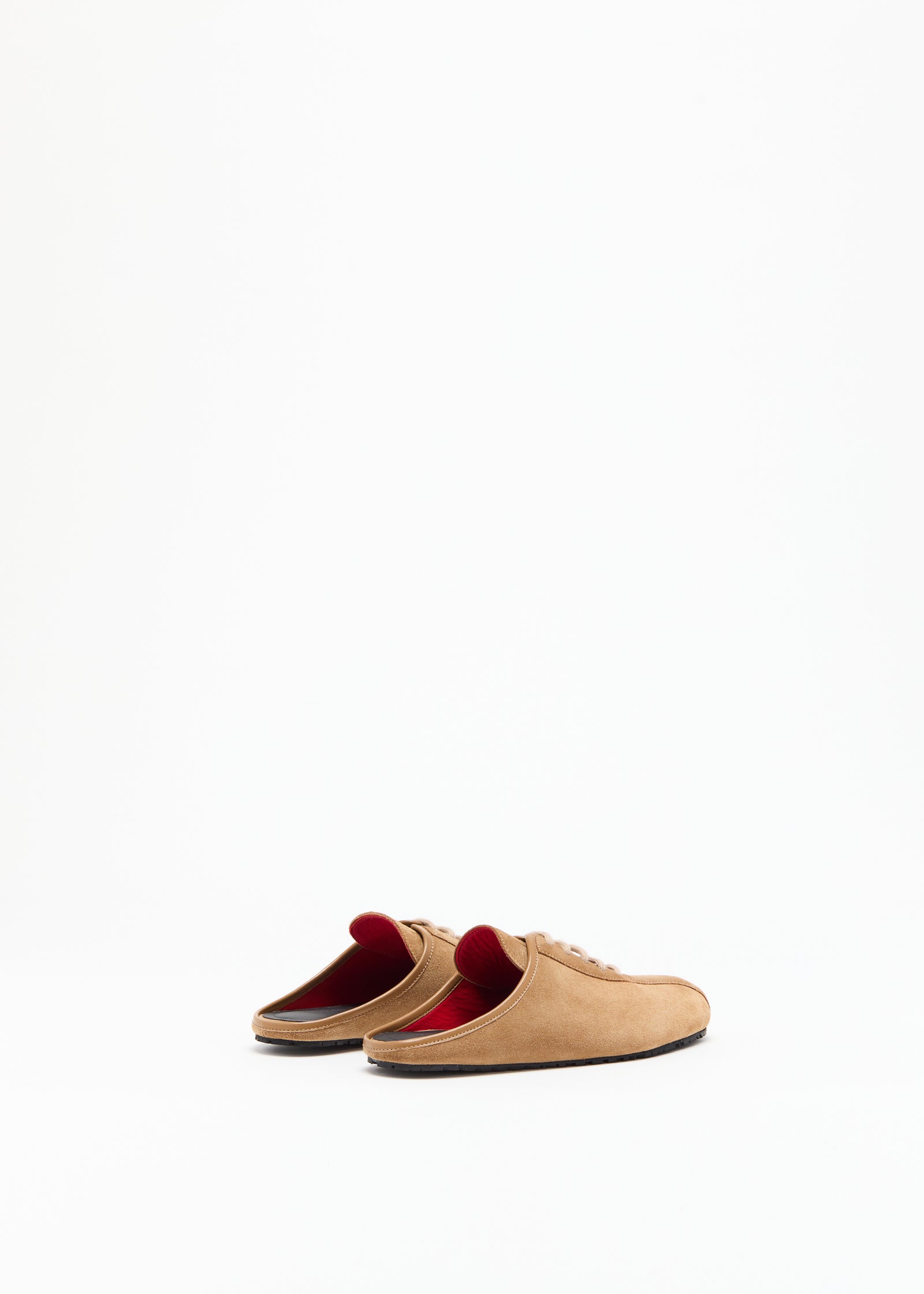 SCARPE DA BOWLING SABOT IN CAMOSCIO