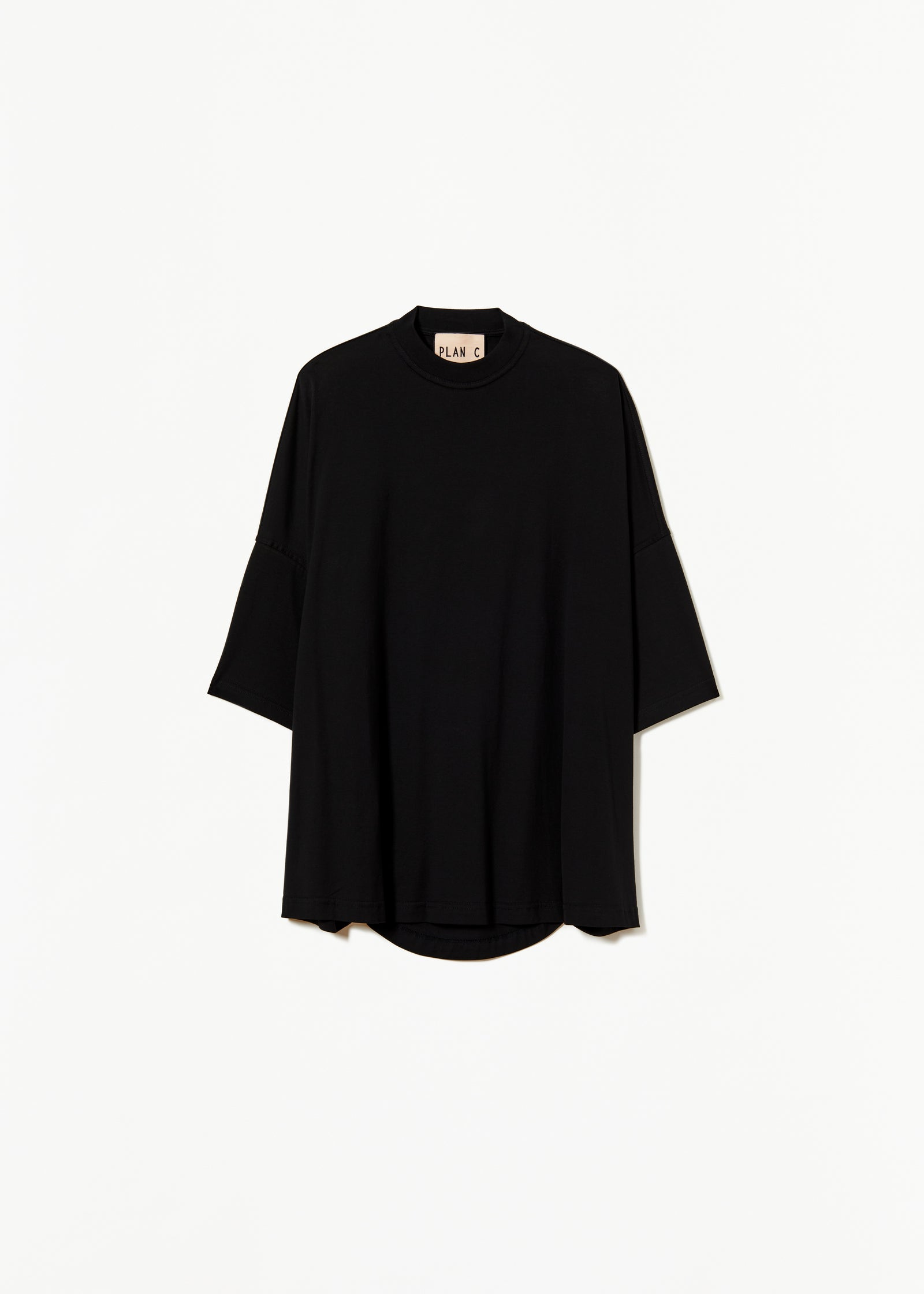 BLACK WIDE SLEEVED T-SHIRT