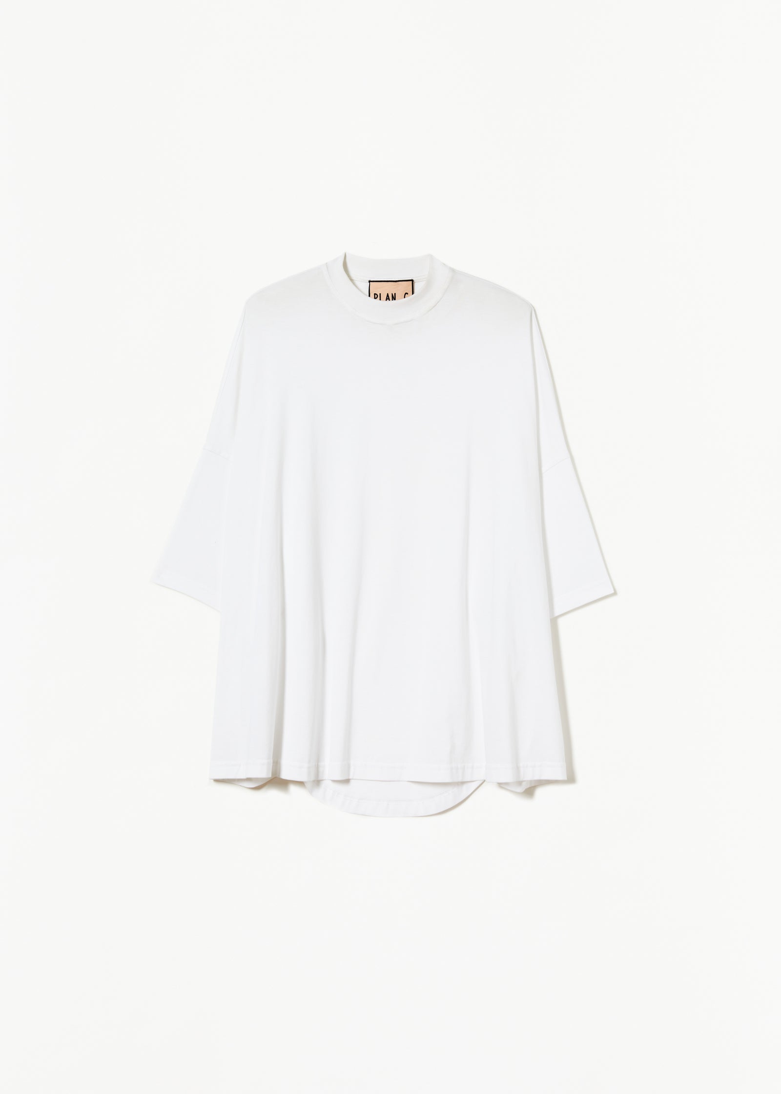 WHITE WIDE SLEEVED T-SHIRT