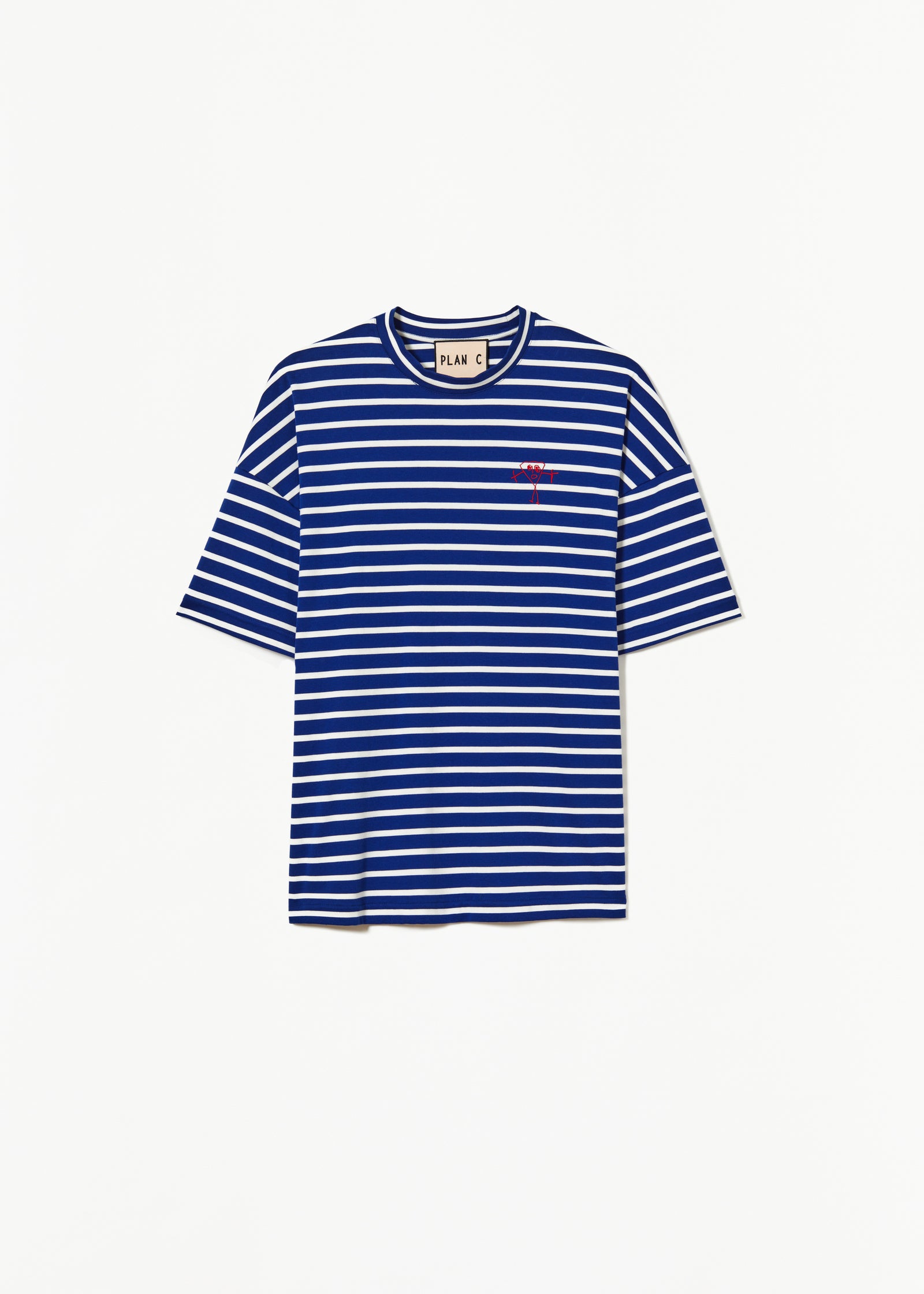 STRIPED SHORT SLEEVE T-SHIRT