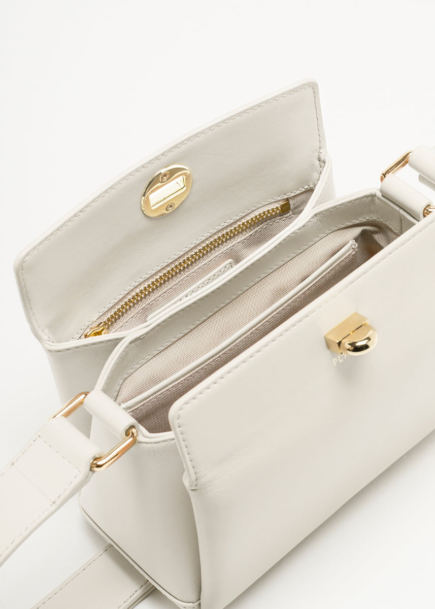 White Mini Folded Bag - Plan C