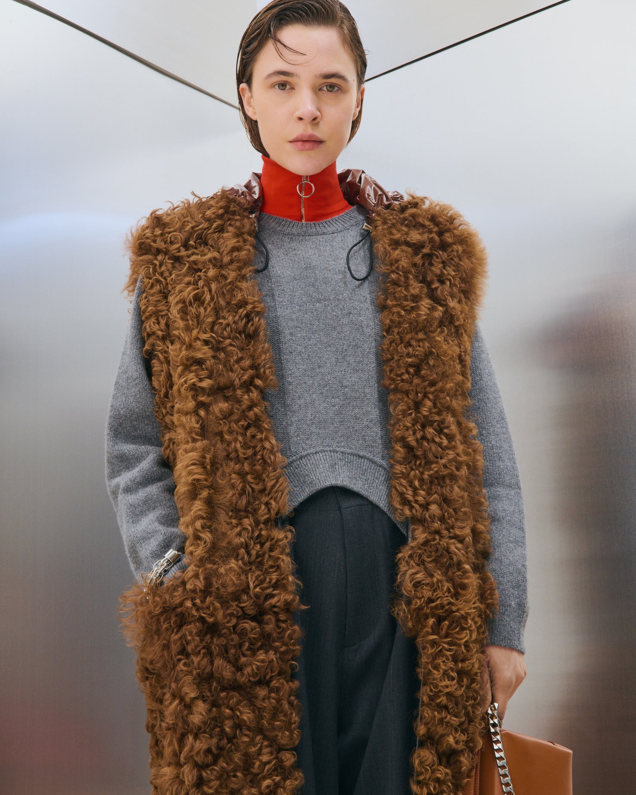 PLAN C CAROLINA SELF PORTRAIT グレー L PLAN C CAROLINA SELF PORTRAIT グレー L